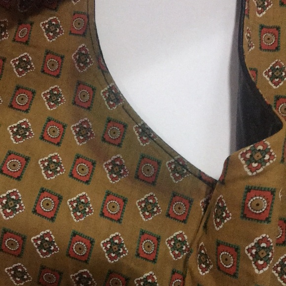 Western Black Vest Vintage measurements in pictures seems like a M - Picture 12 of 13